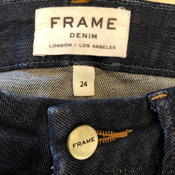 Frame Denim Le Bell Flare Jeans Size 24 - Picture 6 of 11